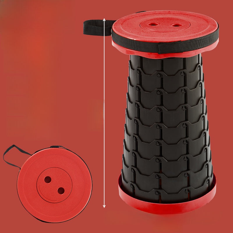 Portable folding stool