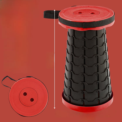 Portable folding stool