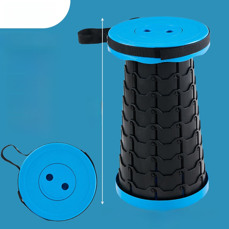 Portable folding stool