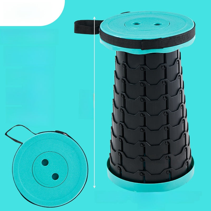 Portable folding stool