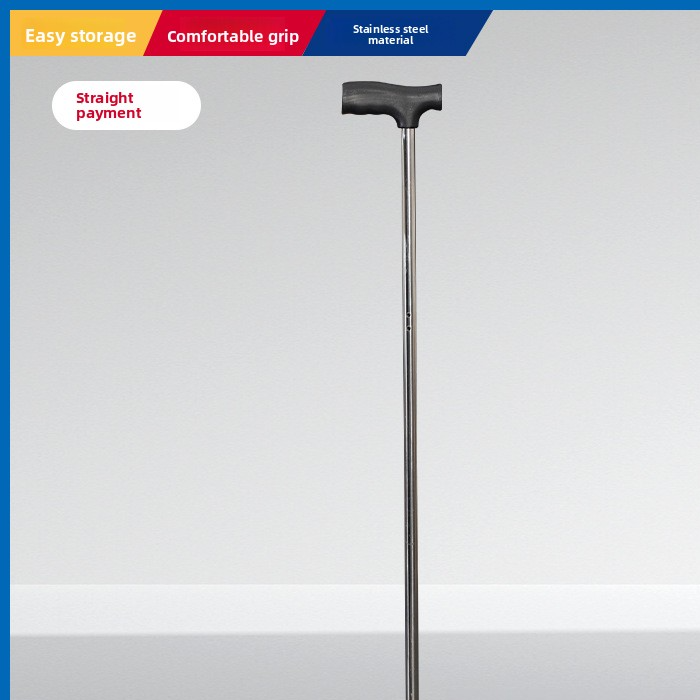 Portable Folding Walking Stick with Stool