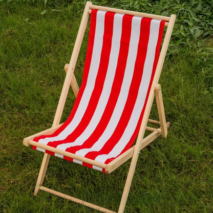 Portable Folding Wood Beach Chair