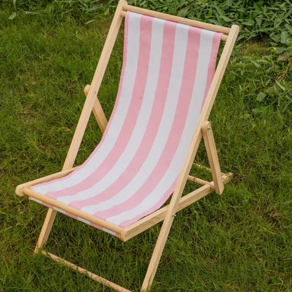 Portable Folding Wood Beach Chair