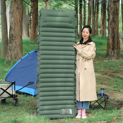 Portable Foot Pump Inflatable Camping Bed