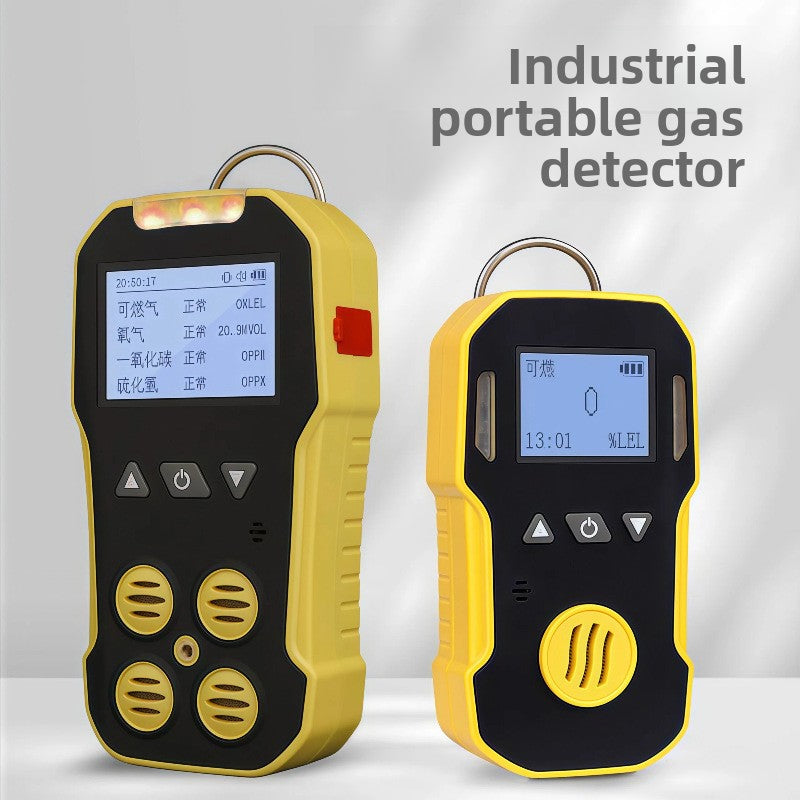 Portable Four-in-One Gas Detector for Methane Oxygen Carbon Monoxide Hydrogen Sulfide