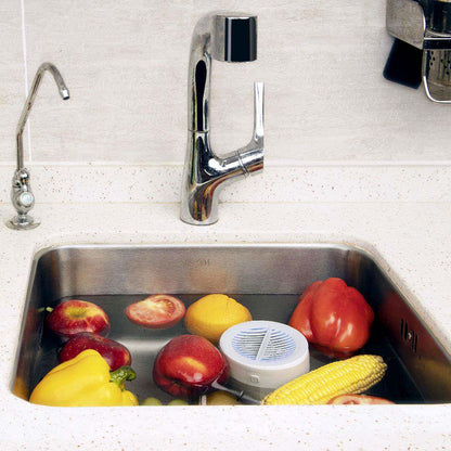 Portable fruit and vegetable washer