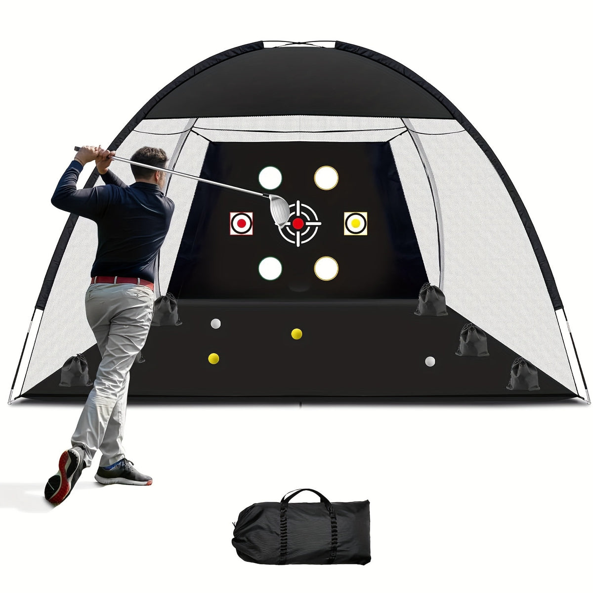Portable Golf Chipping Practice Net