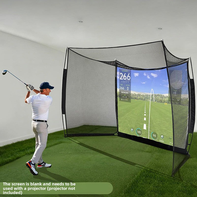Portable Golf Hitting Net with Target Curtain