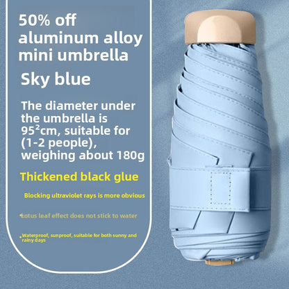 Portable Gradient Sun Umbrella with UPF 50+ Protection