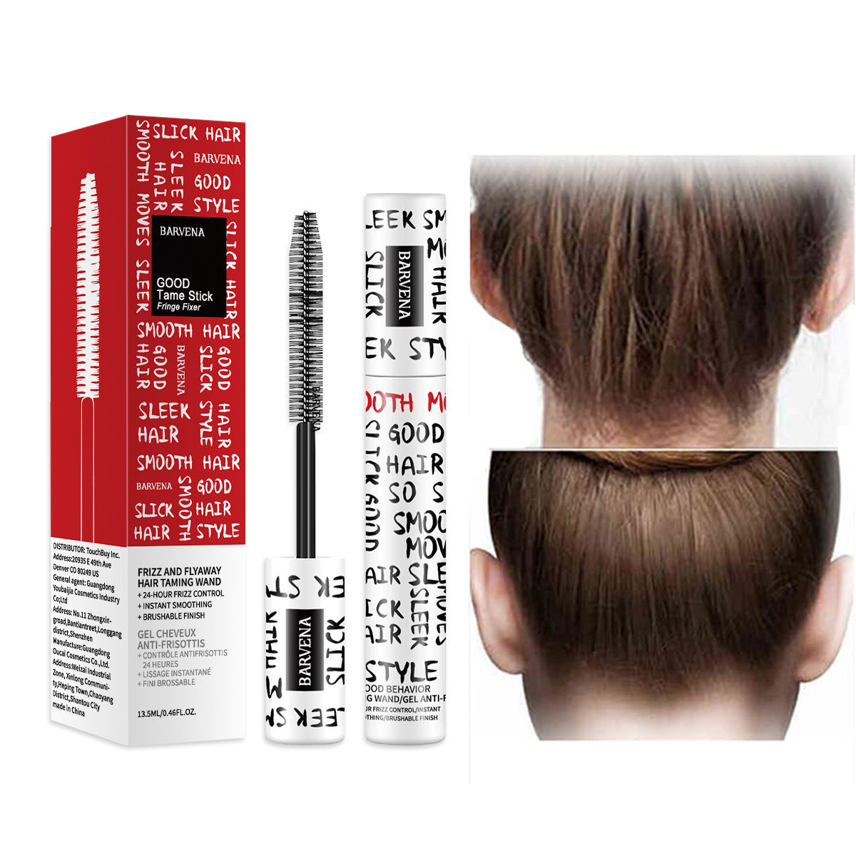 Portable Hair Styling Comb Stick