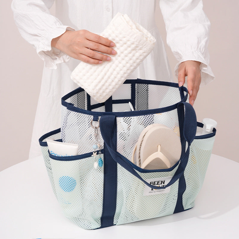 Portable hand-held grid bag