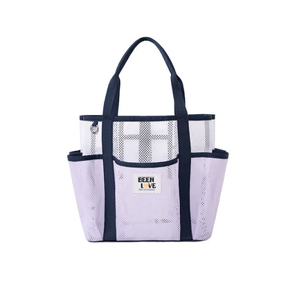 Portable hand-held grid bag