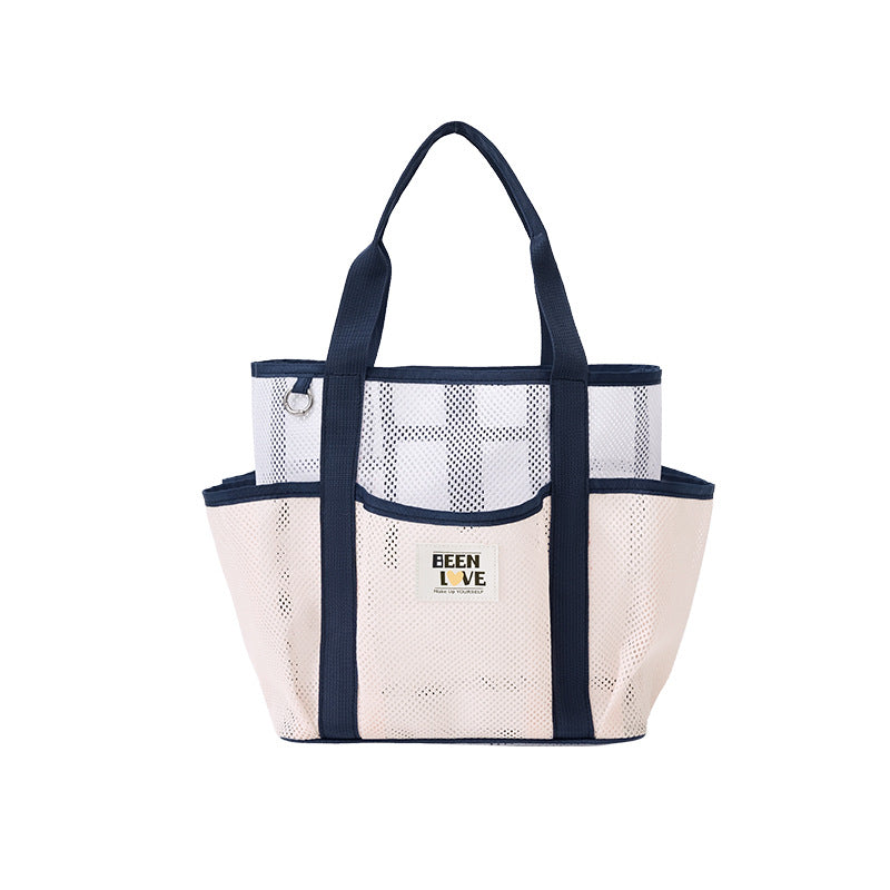 Portable hand-held grid bag
