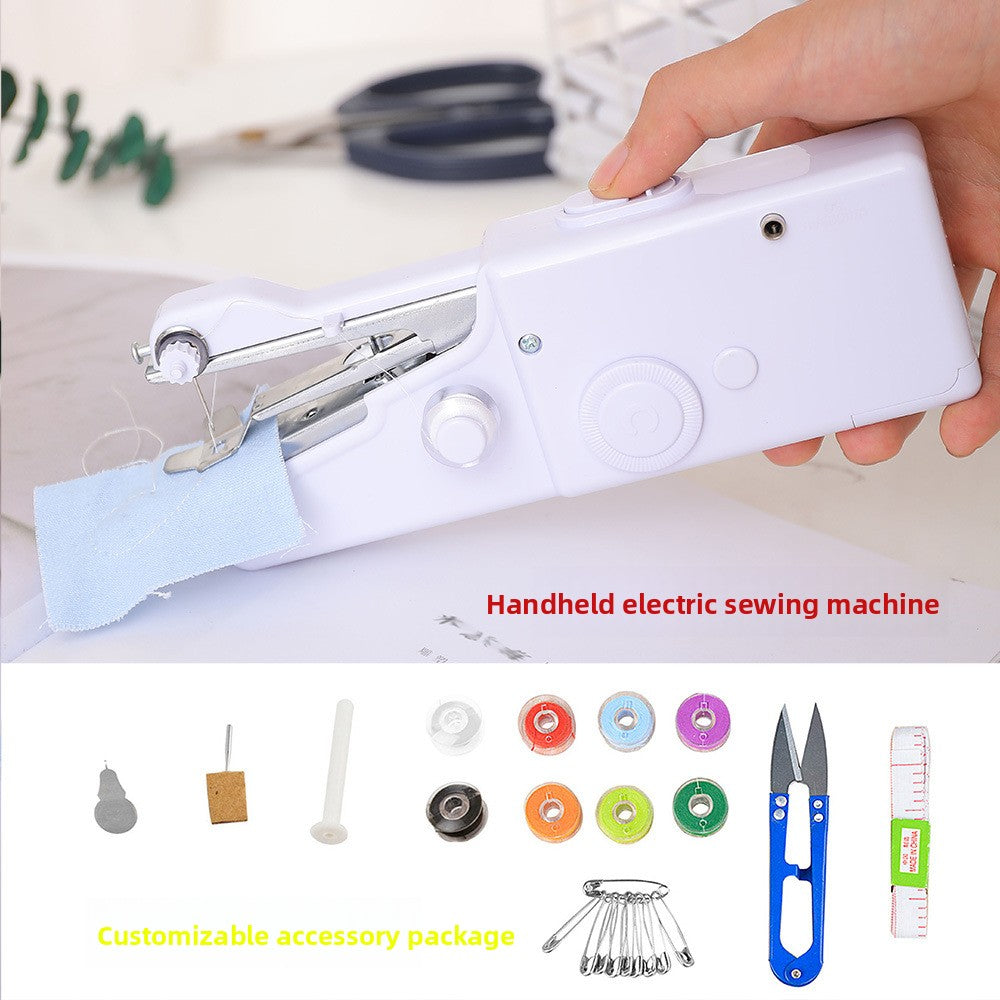 Portable Handheld Electric Sewing Machine with Accessories