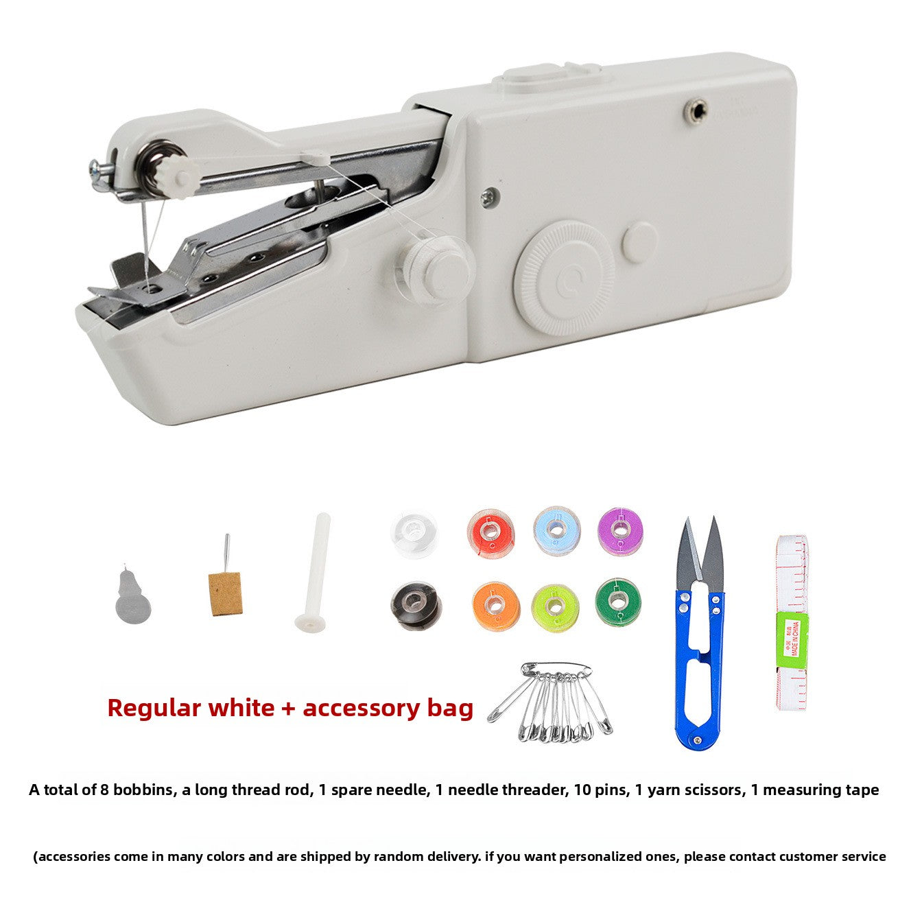 Portable Handheld Electric Sewing Machine with Accessories