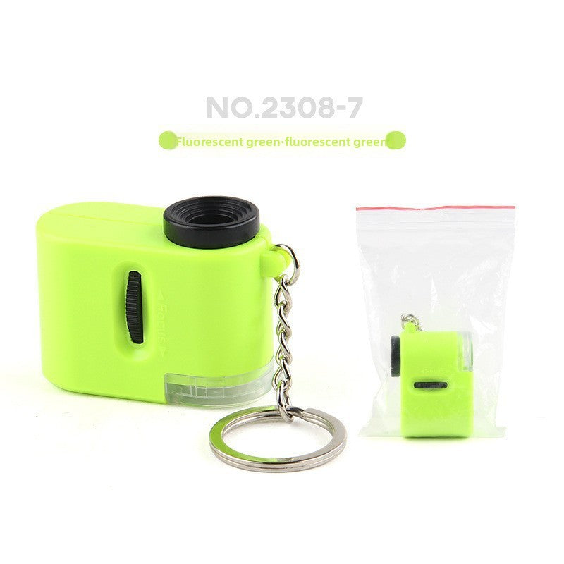 Portable handheld experimental kit for microscopes
