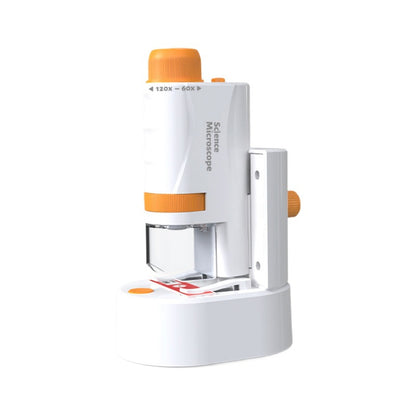 Portable handheld experimental kit for microscopes