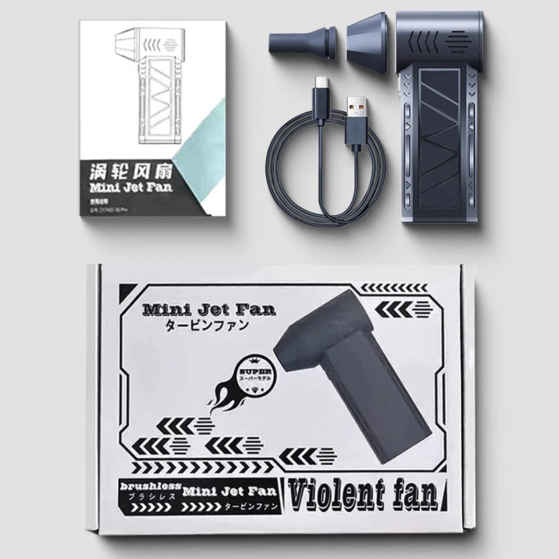 Portable handheld fan