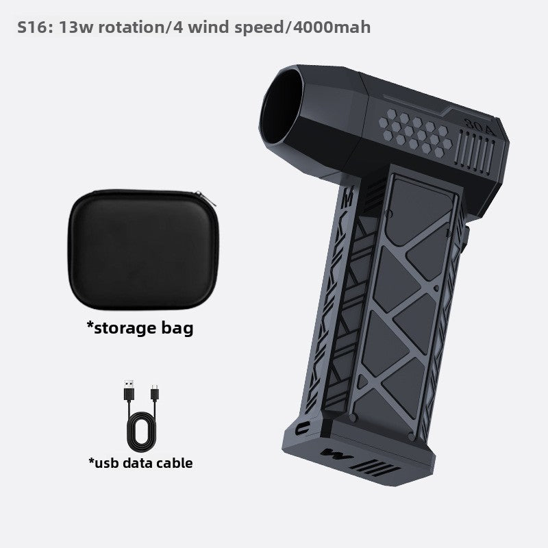 Portable handheld fan