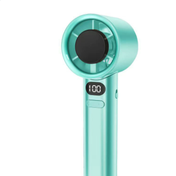Portable Handheld Fan with LED Display and 120-Speed Adjustment