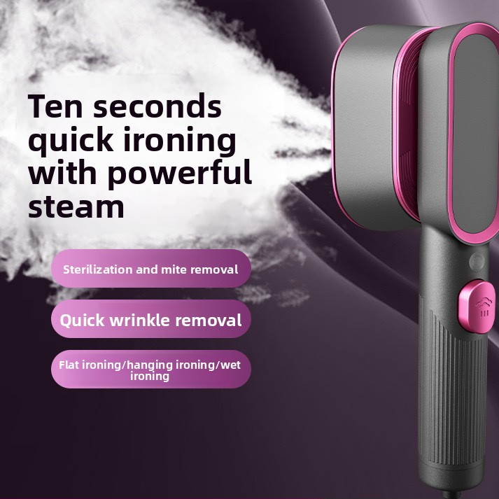 Portable Handheld Garment Steamer with Dry and Steam Ironing