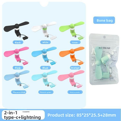 Portable handheld mini fan