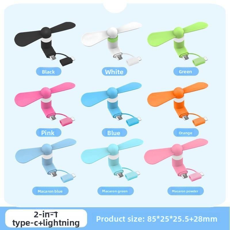 Portable handheld mini fan