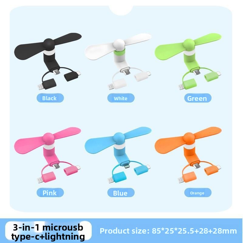 Portable handheld mini fan