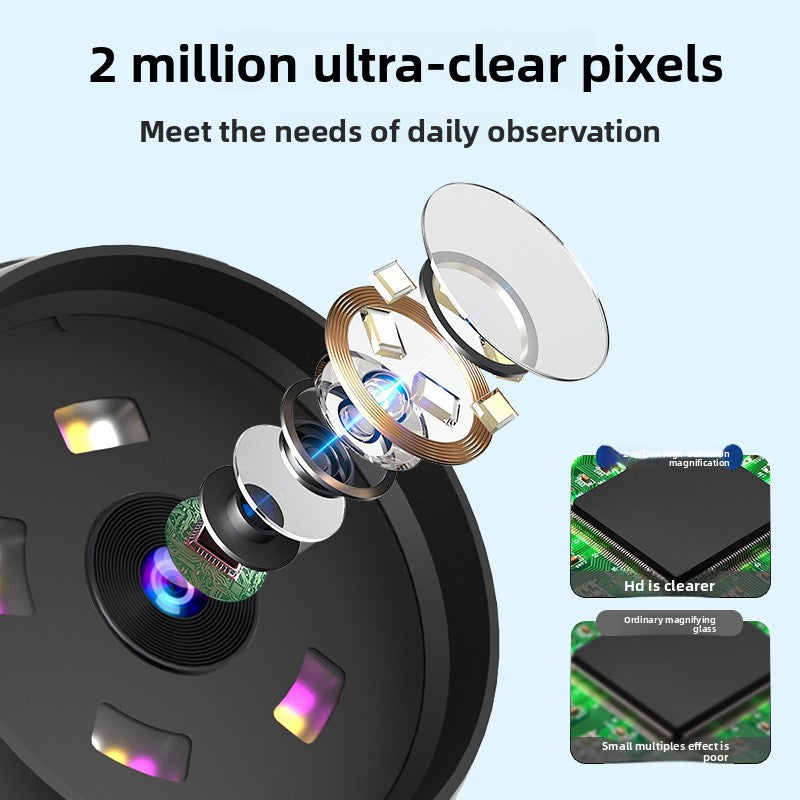 Portable HD Digital Microscope for Inspection and Education