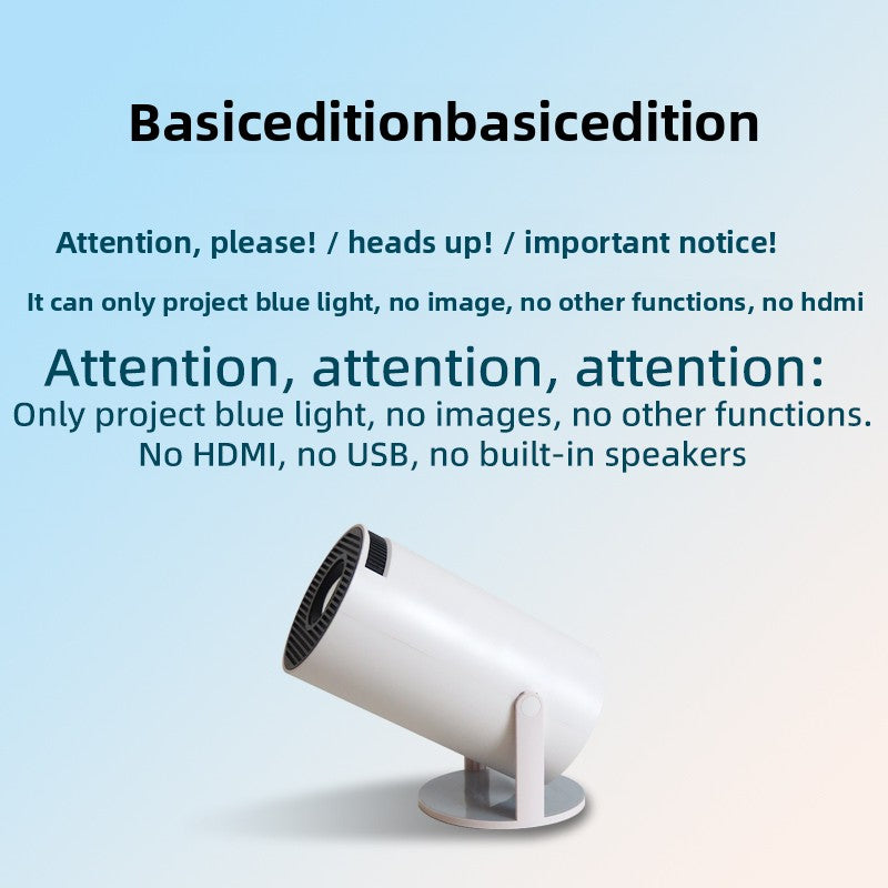 Portable HD Smart Projector with WiFi