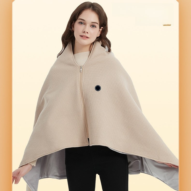 Portable heated blanket