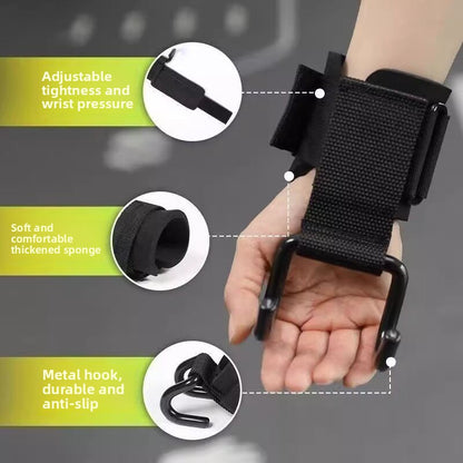Portable Heavy Lift Assist Hook for Fitness and Moving