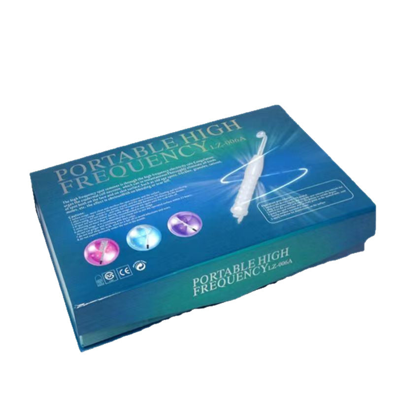 Portable high-frequency microcurrent beauty device