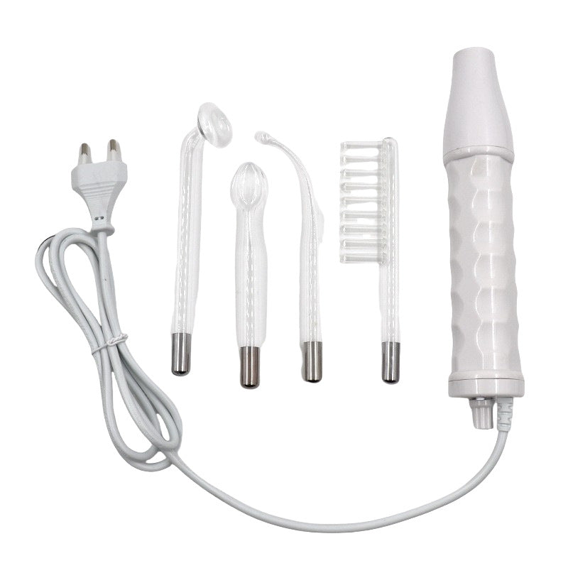Portable High Frequency Red Violet Light Beauty Electrotherapy Stick