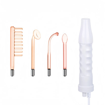 Portable High Frequency Red Violet Light Beauty Electrotherapy Stick