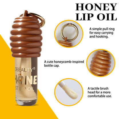Portable honeycomb lip gloss