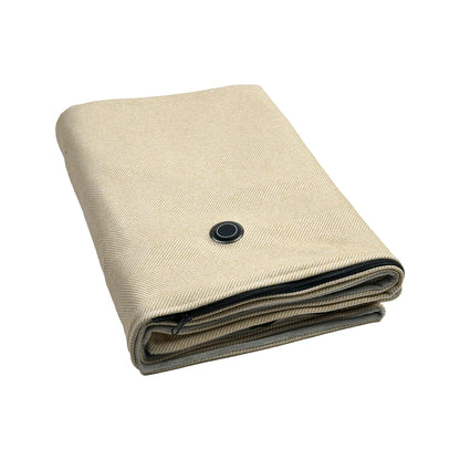Portable Hooded Electric Heating Blanket Heating Shawl Graphene Waterless USB Electric Heating Shawl Blanket Cloak