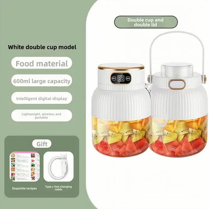Portable household multi-functional small electric fruit juicer