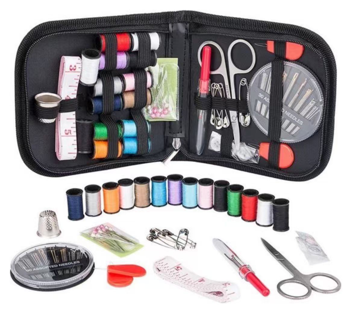 Portable household sewing tools