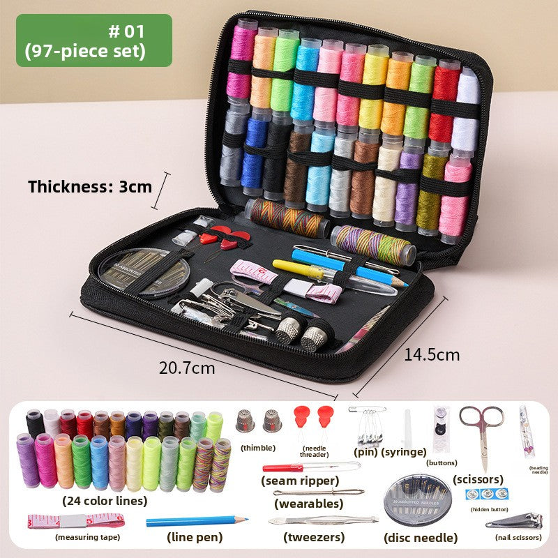 Portable household sewing tools