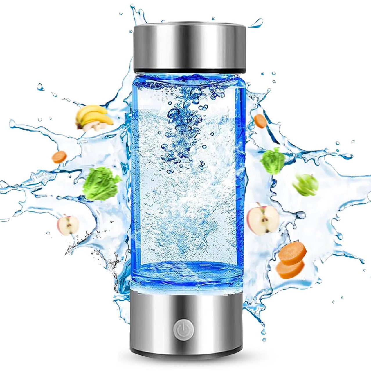Portable Hydrogen Water Bottle with Built-in Charging