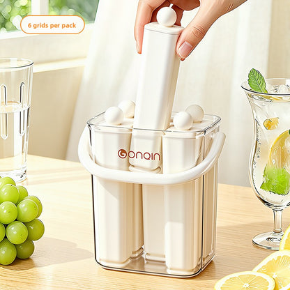 Portable ice container ice maker ice cube tray