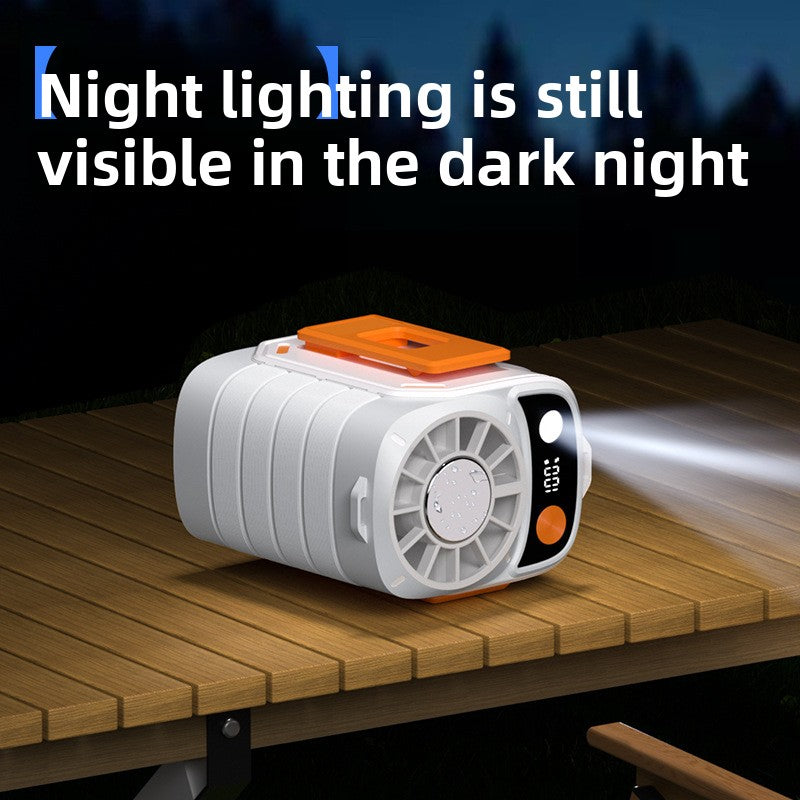 Portable Ice Cooling Waist Fan with Built-in Battery