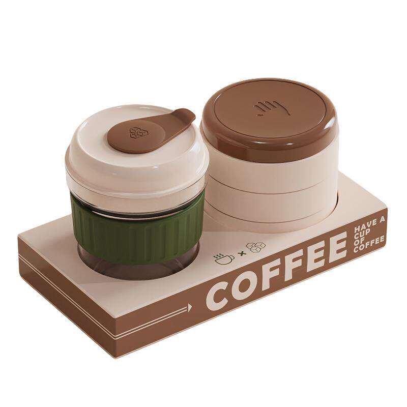 Portable Ice Making Cup with Straw