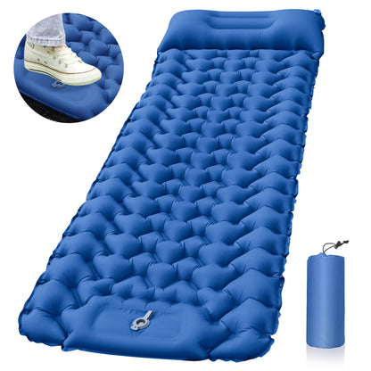 Portable Inflatable Mattress with Built-in Pump