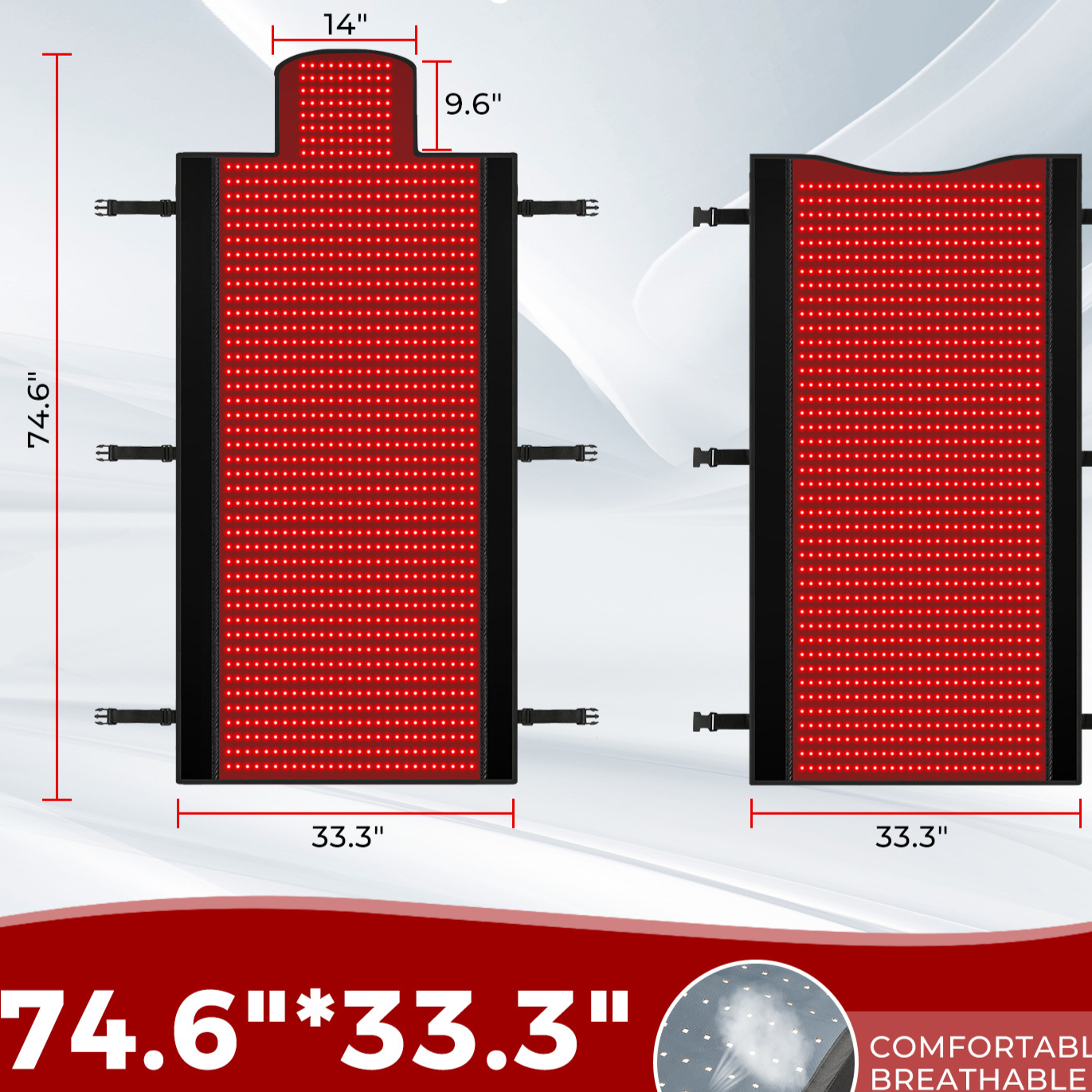 Portable Infrared Therapy Heating Blanket