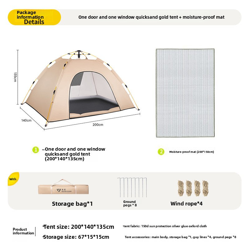Portable Instant Pop Up Camping Tent