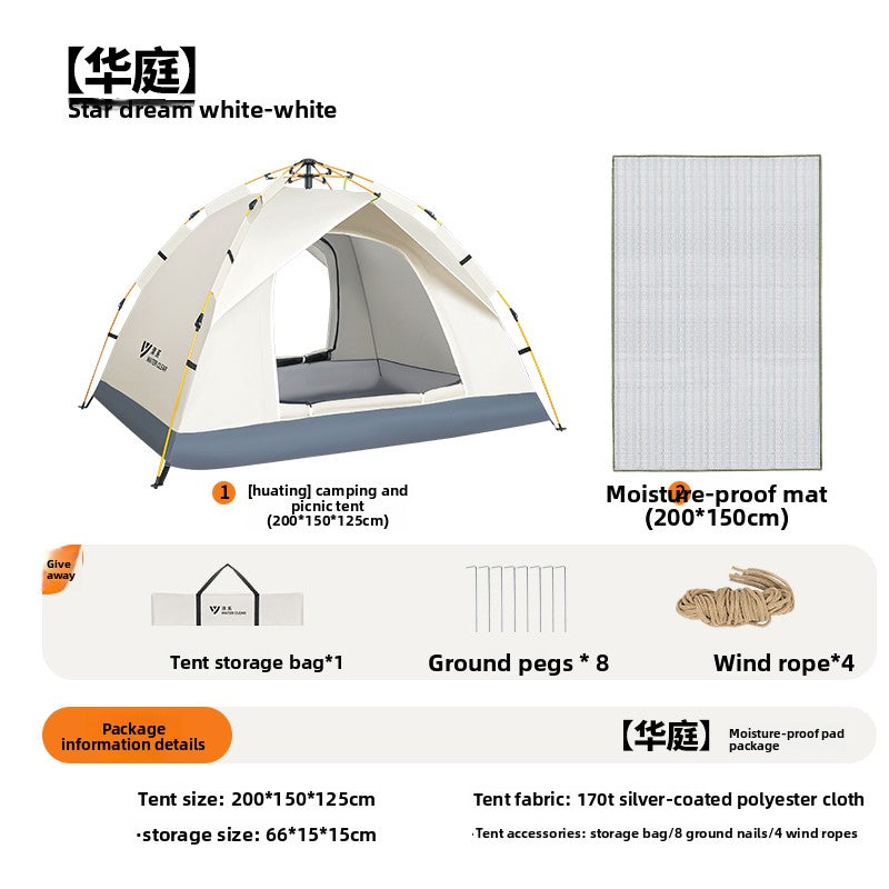 Portable Instant Pop Up Camping Tent