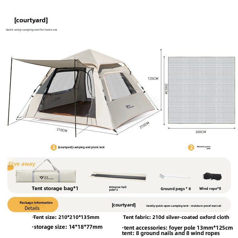 Portable Instant Pop Up Camping Tent