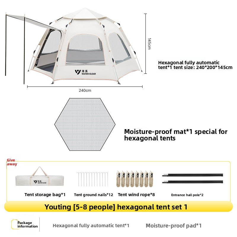 Portable Instant Pop Up Camping Tent